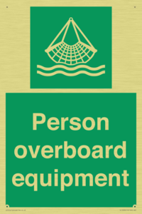Person overboard equipment